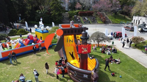 ŞİŞME OYUN PARKI KORSAN GEMİSİ 